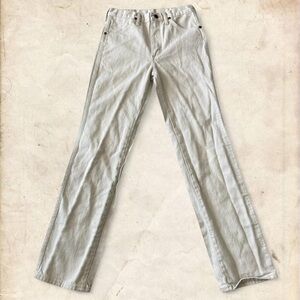 Wrangler Men's Light Gray Straight Jeans